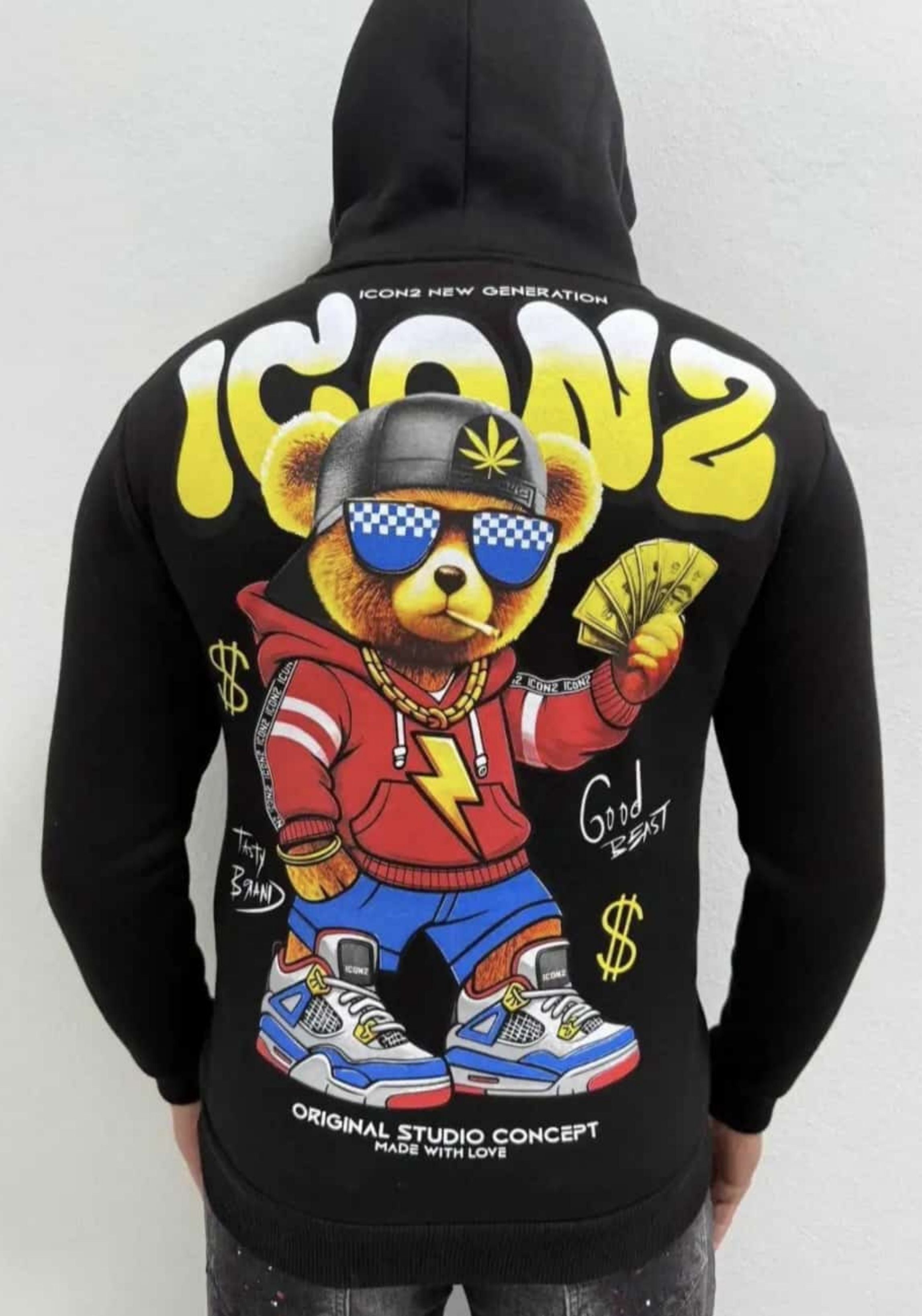 Hoodie Icon2 Smoke Beast