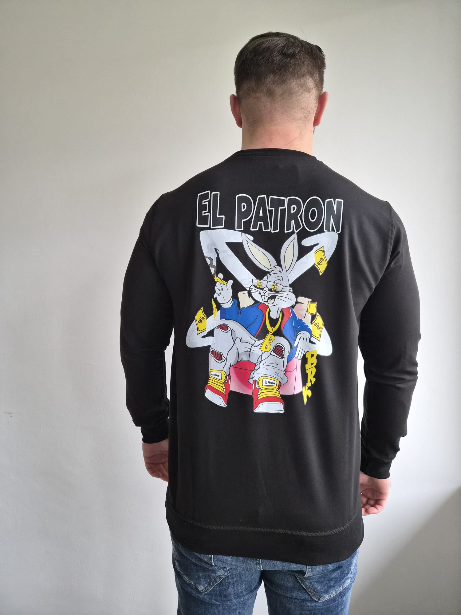 Sweater El Patron Bunny Black