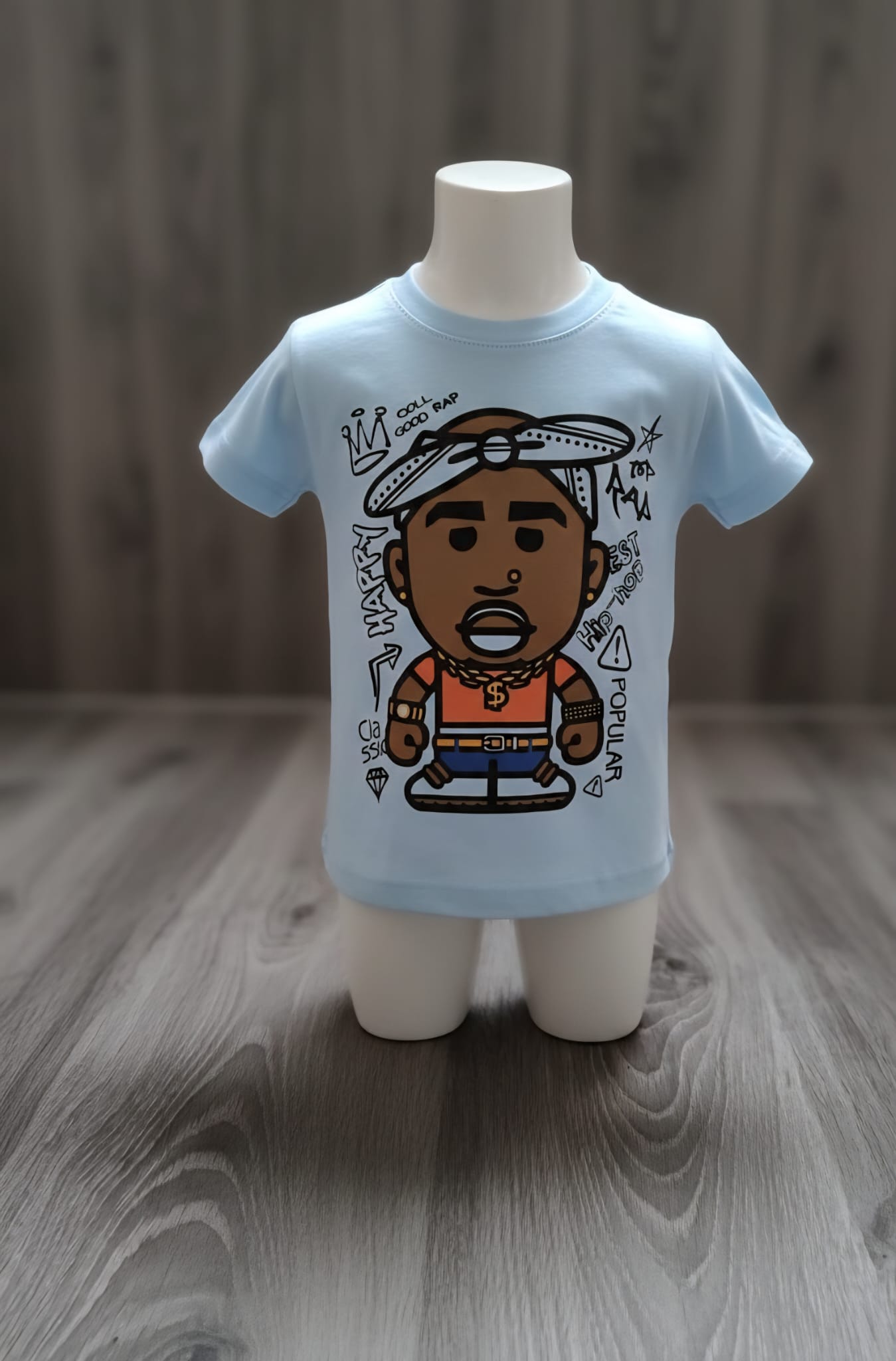 Shirt Baby Jongens 2Pac B Blue