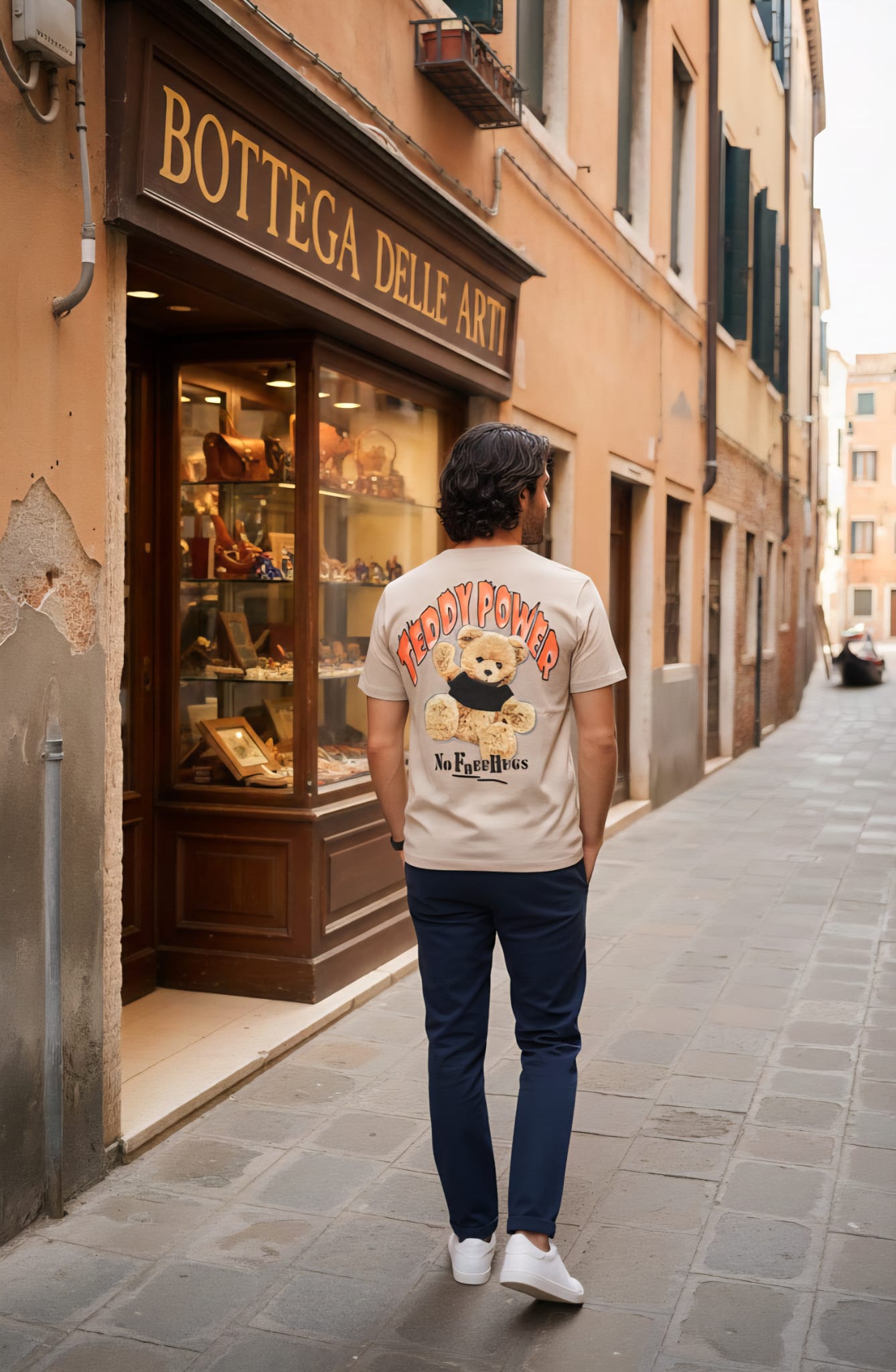 T-Shirt Teddy Power B Orange