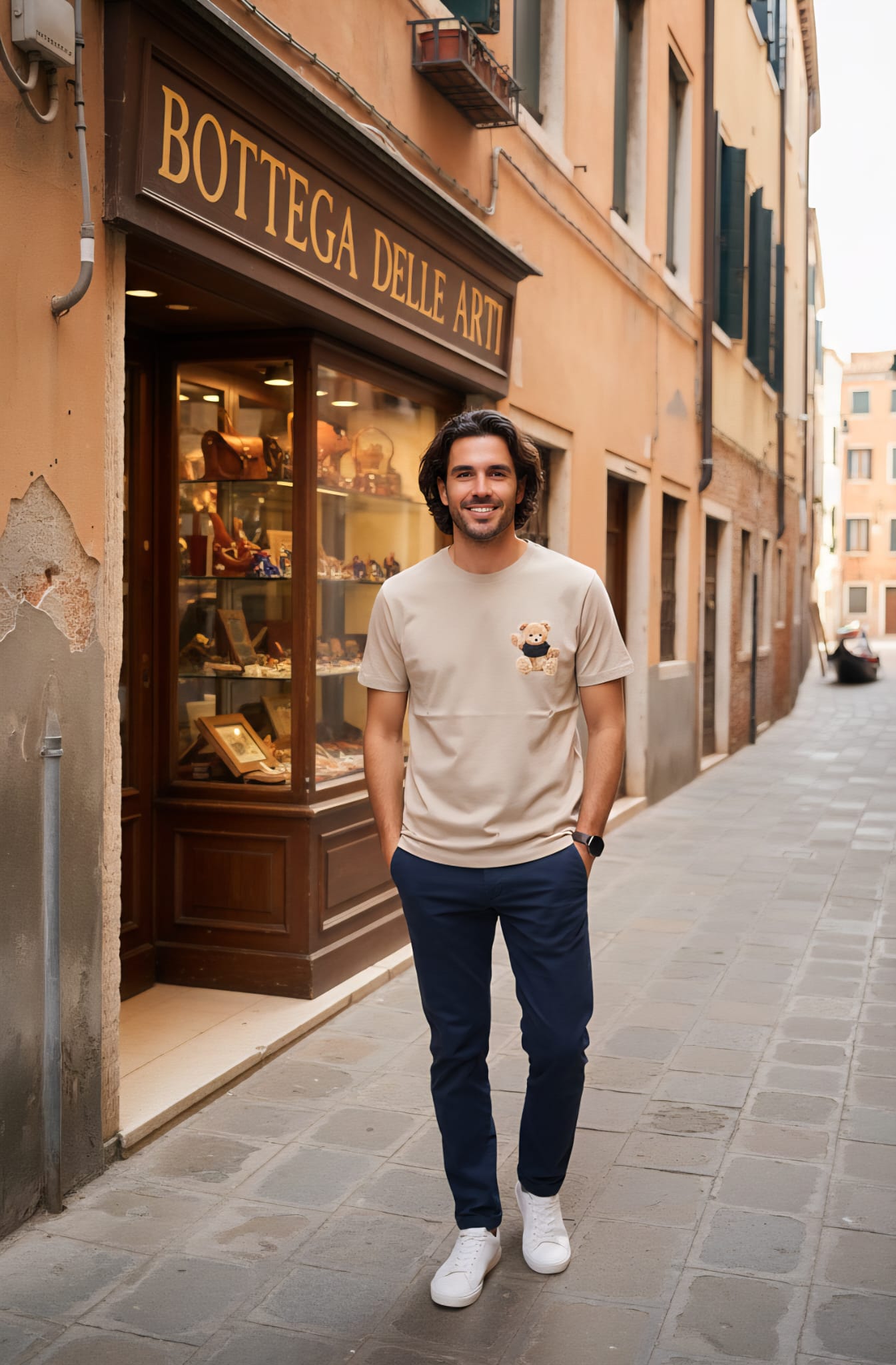 T-Shirt Teddy Power B Orange