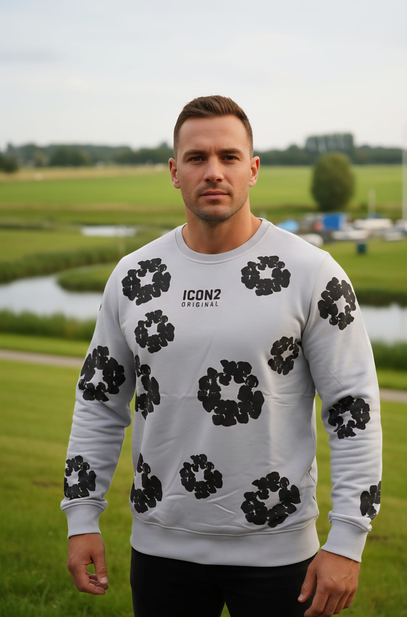 Sweater Icon2 Bloom Grey