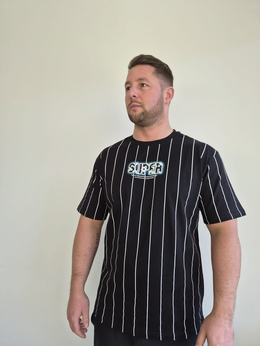 Oversized T-Shirt Bart SUPER Black