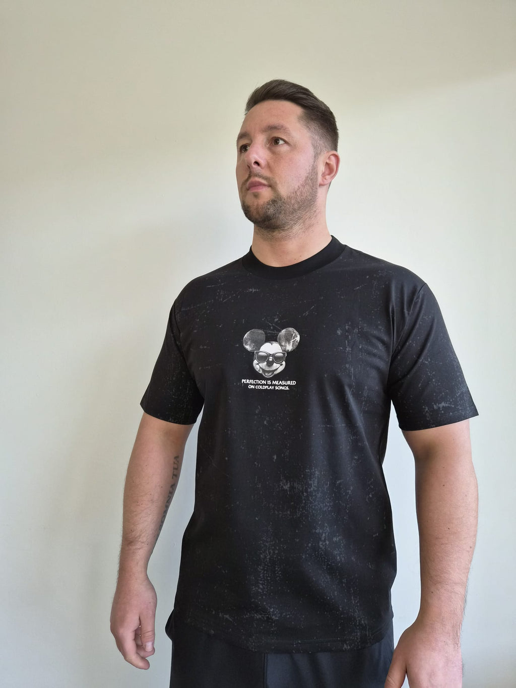 Oversized T-Shirt Micky Perfection Black