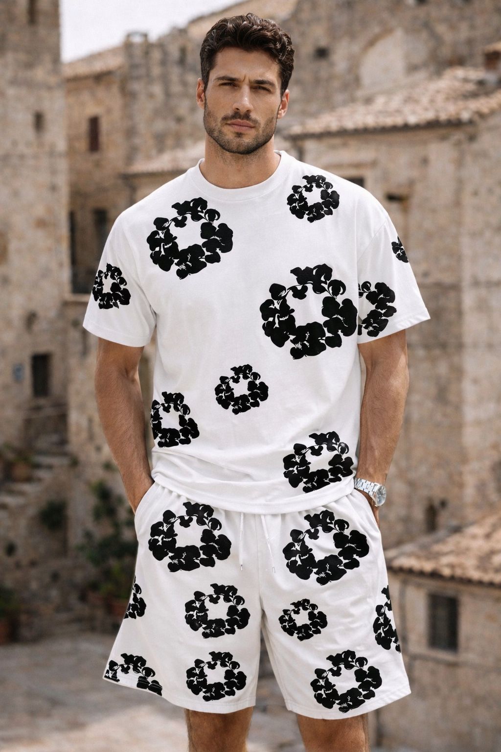 Bloom Heren Set White