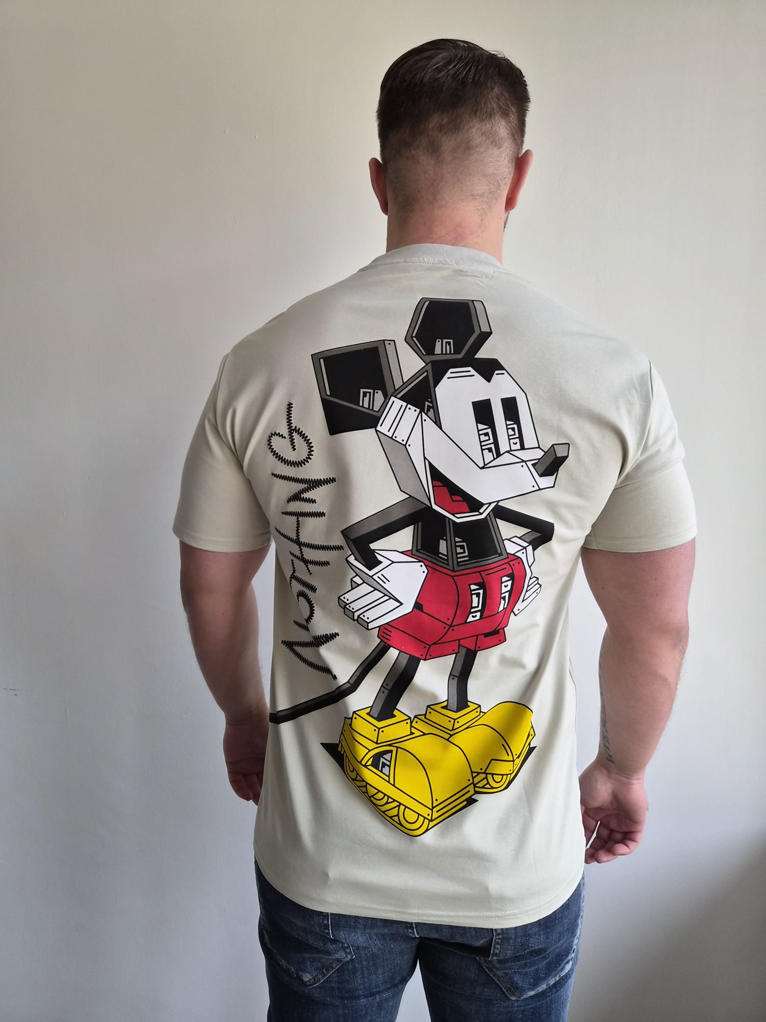 Oversized T-Shirt M Nothing Beige