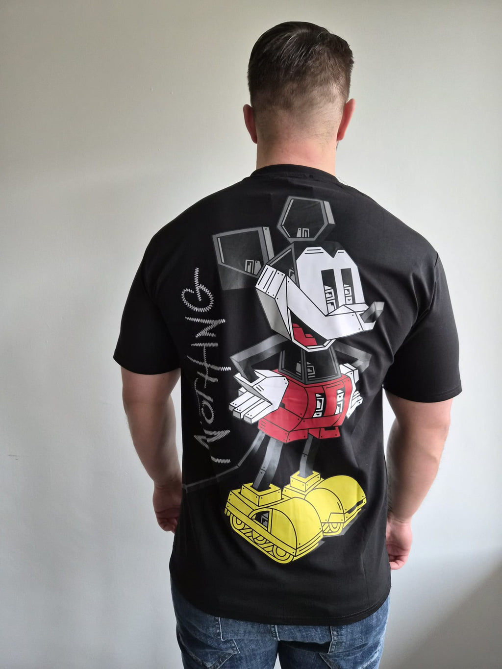 Oversized T-Shirt M Nothing Black