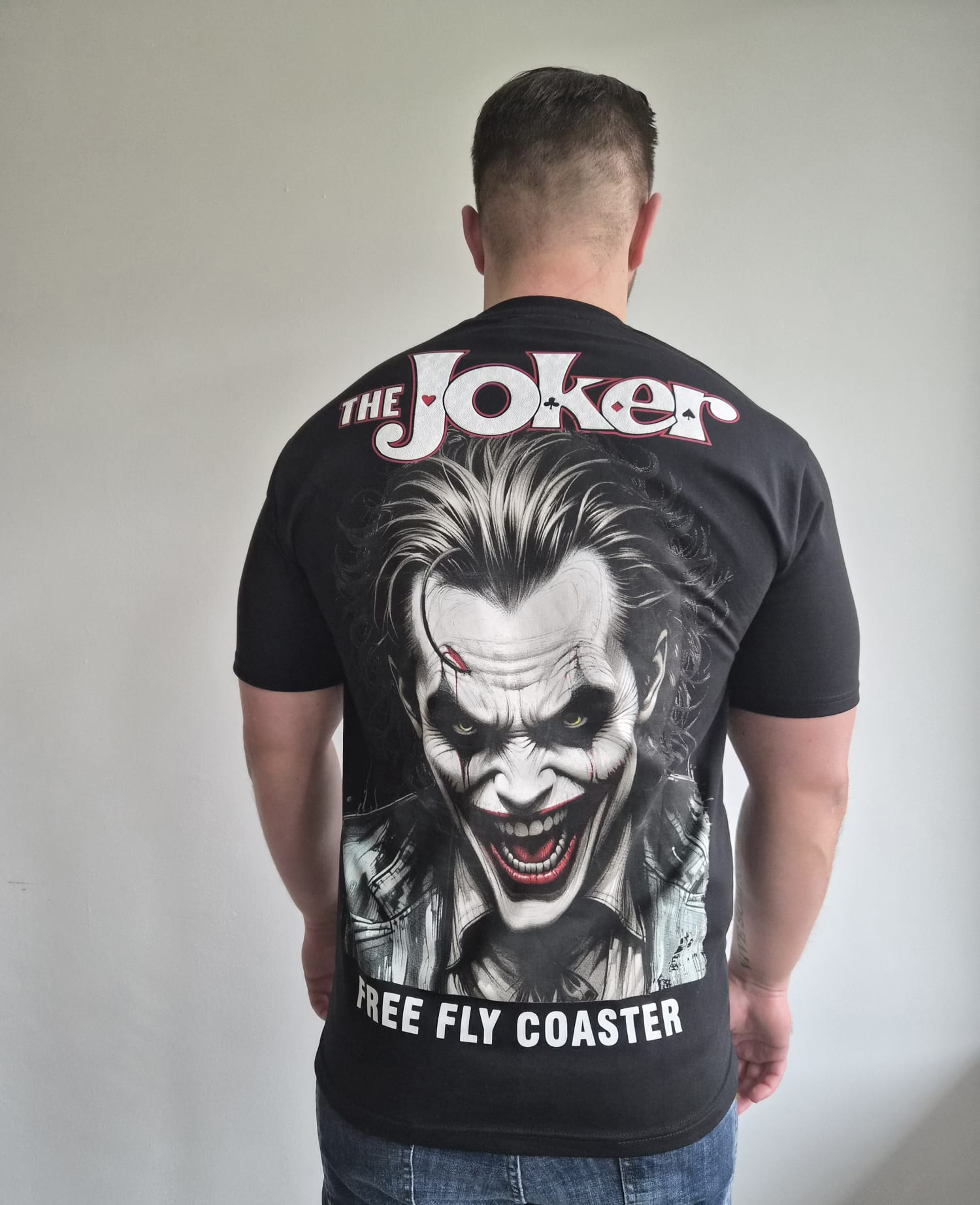 Oversized T-Shirt The Joker FFC Black