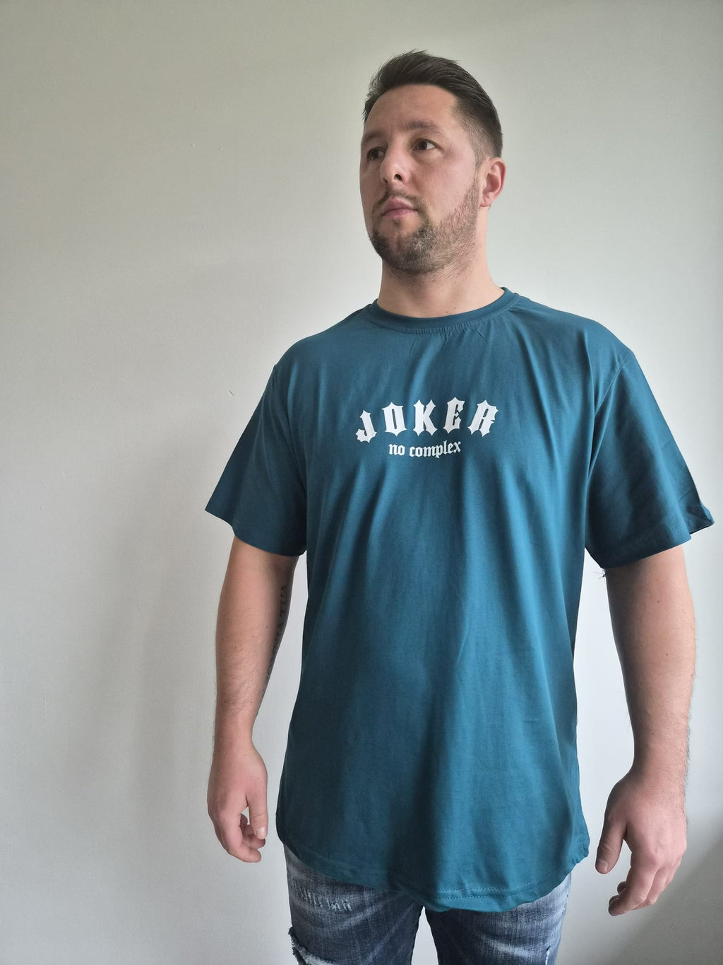 Oversized T-Shirt Joker No CMPLX Turquoise