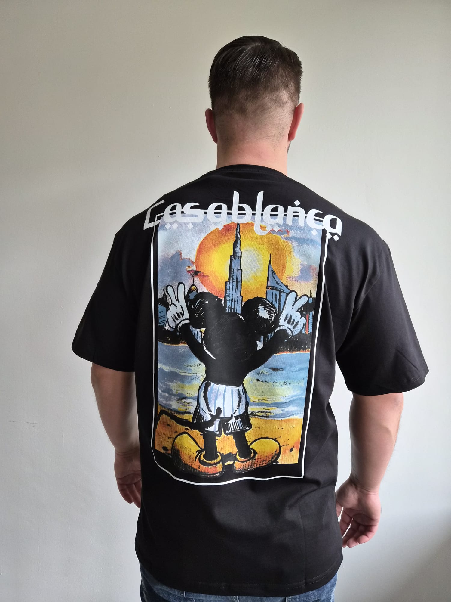 Oversized T-Shirt Casablanca M Black