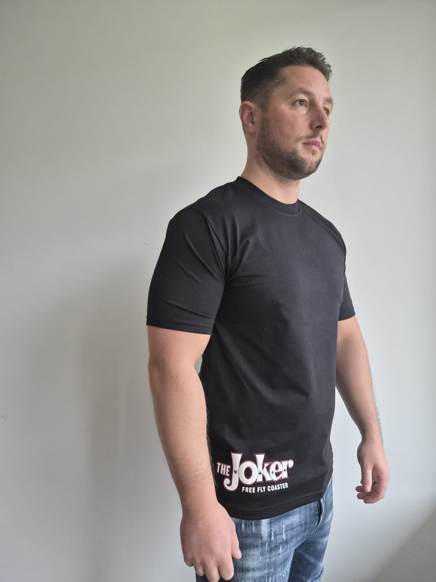 Oversized T-Shirt The Joker FFC Black