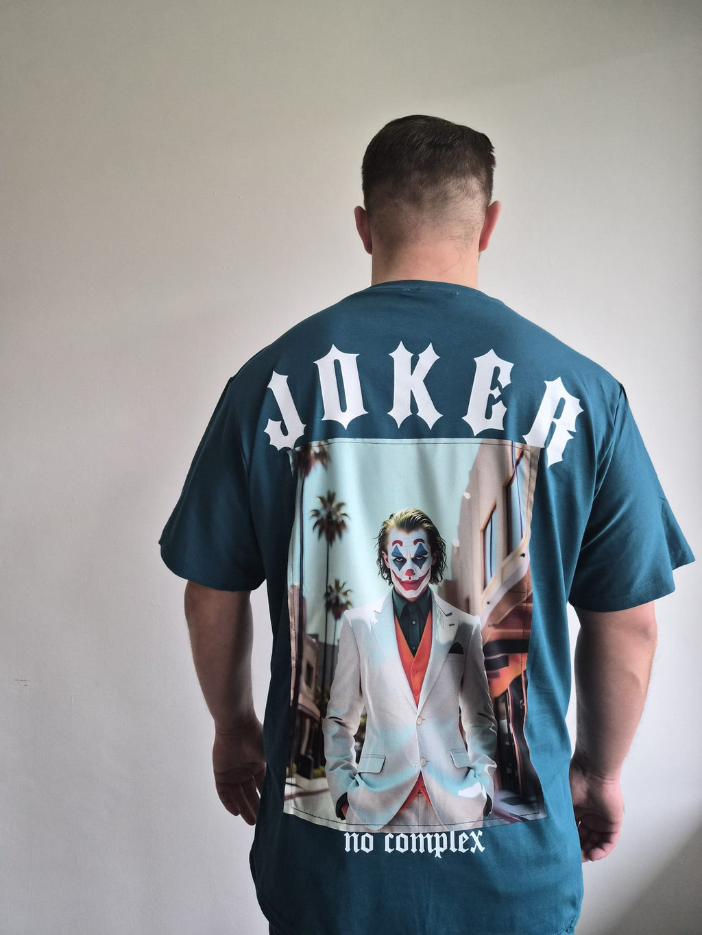 Oversized T-Shirt Joker No CMPLX Turquoise
