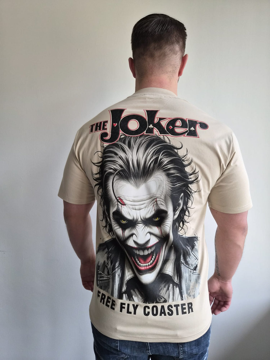 Oversized T-Shirt The Joker FFC Beige
