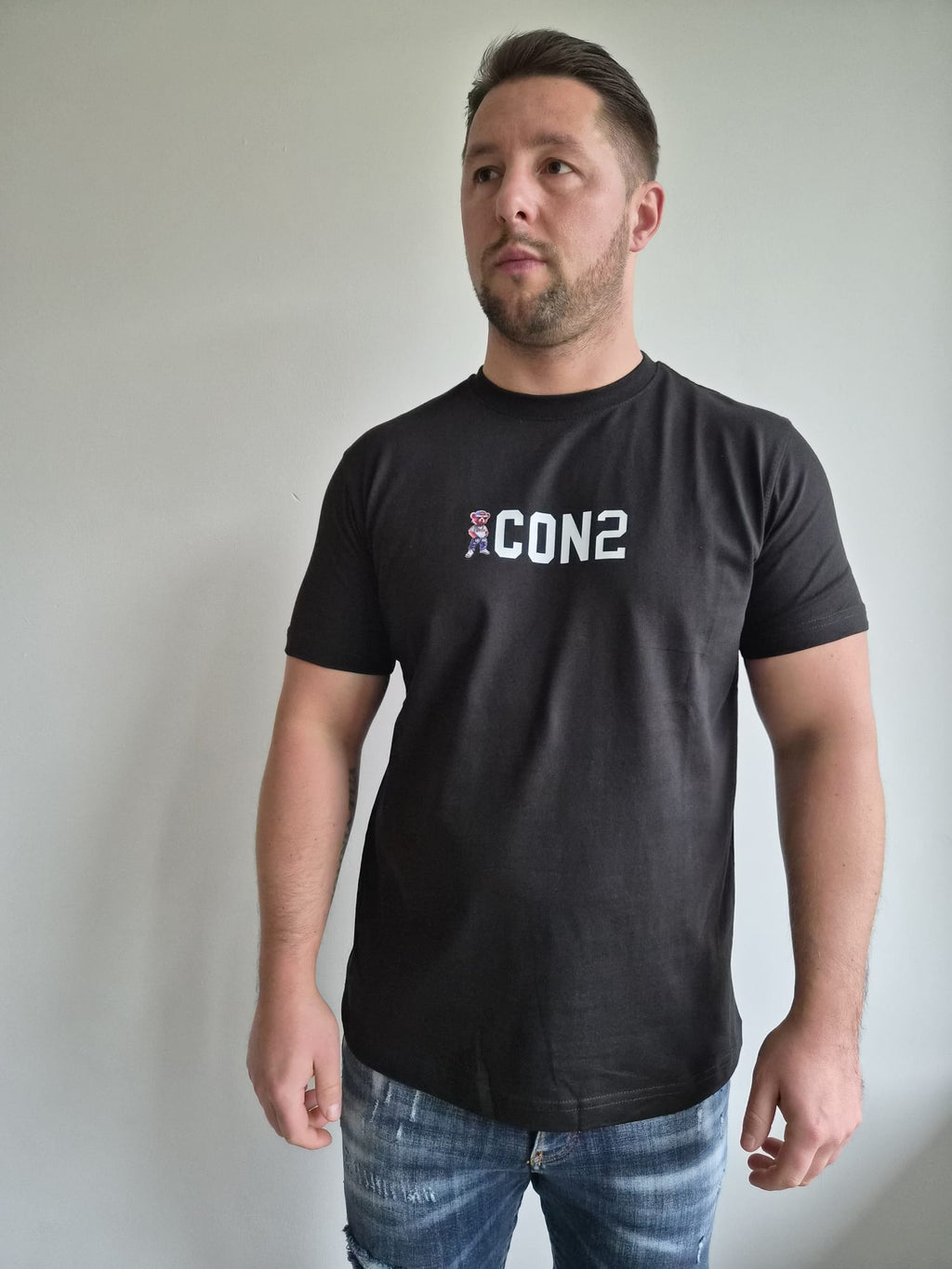 T-Shirt Icon Bear Black