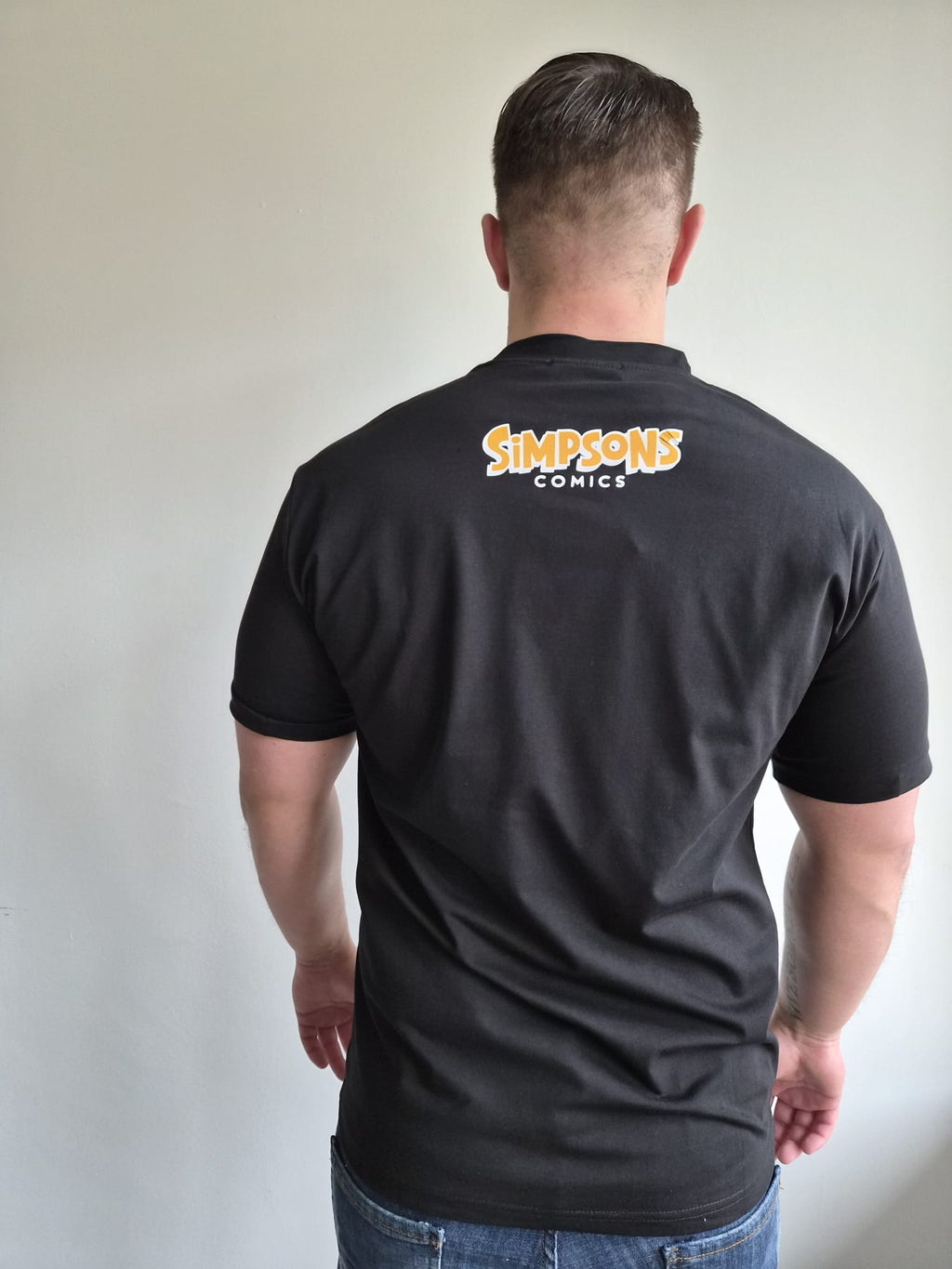 Oversized T-Shirt Simpson Yankees Black