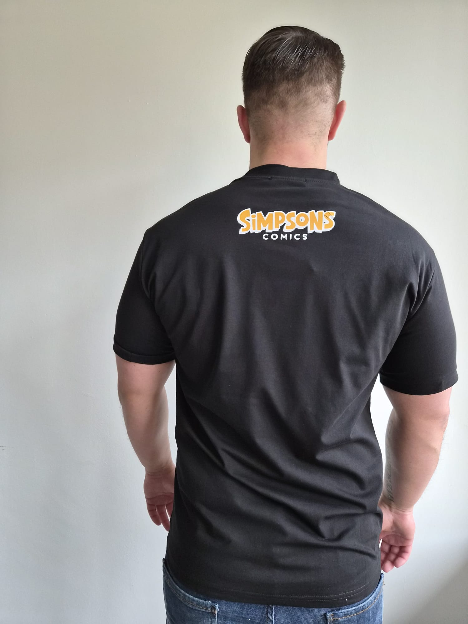 Oversized T-Shirt Simpson Yankees Black