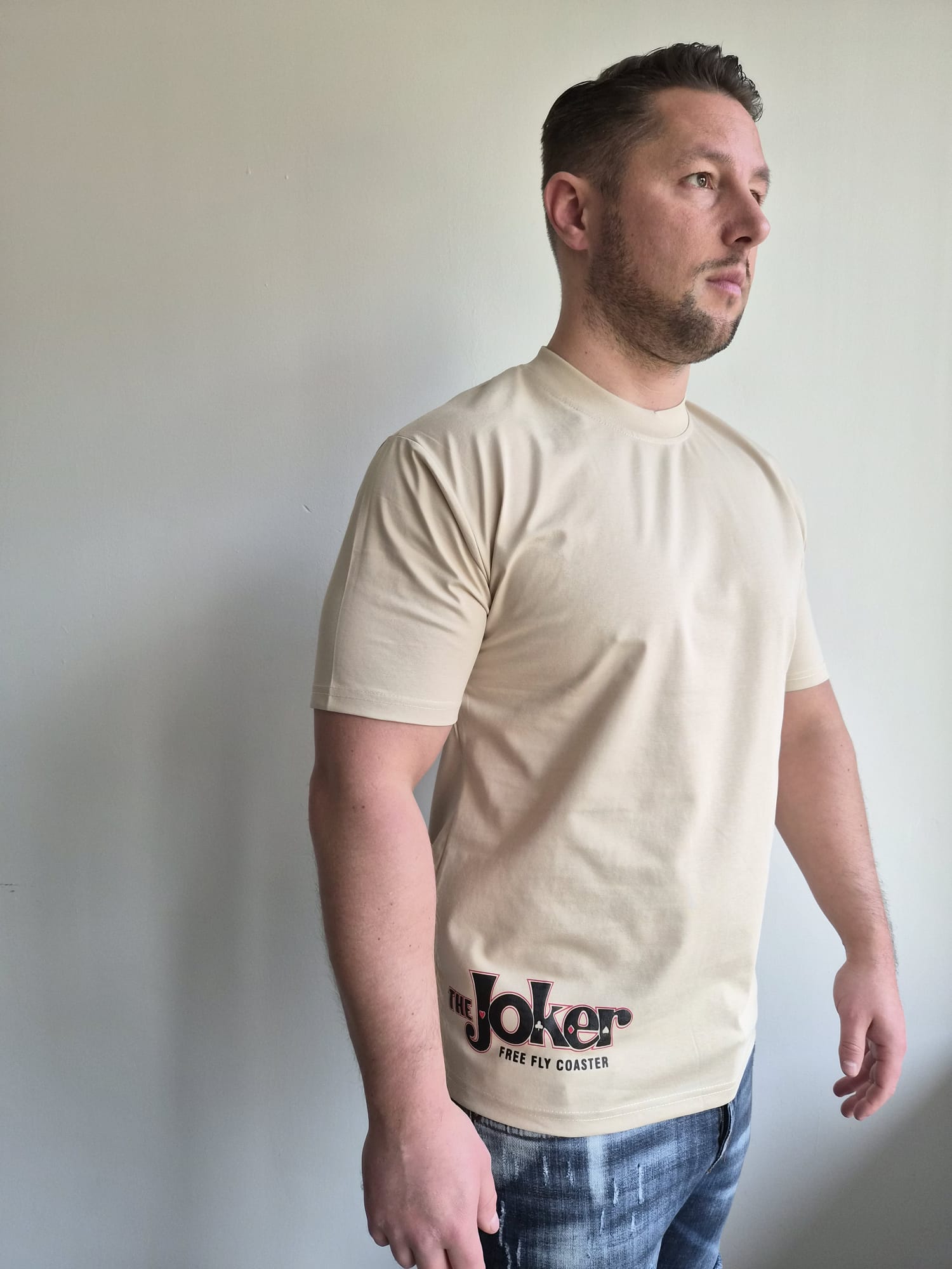 Oversized T-Shirt The Joker FFC Beige